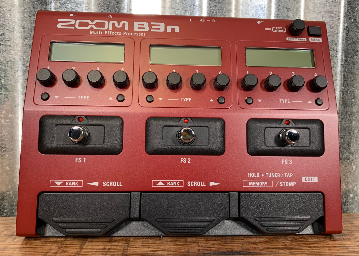 Zoom B3n Programmable Multi-Effect Bass Guitar Effect Pedal