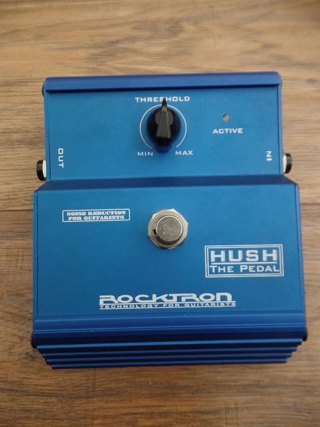 Rocktron Hush Noise Reduction Effects FX Pedal for Electric Guitar