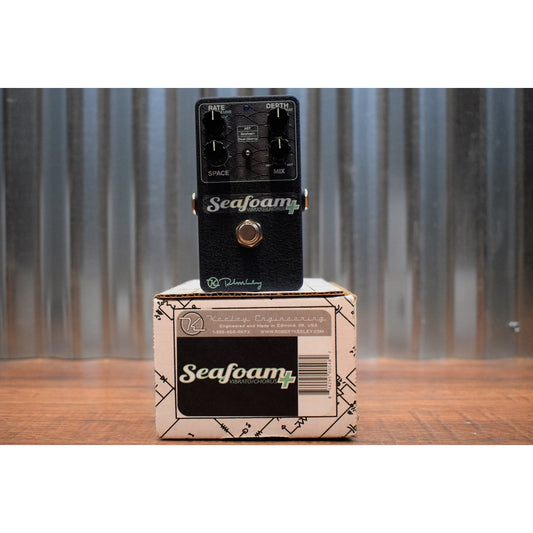 Keeley Seafoam Plus True Chorus & Vibrato + Reverb Guitar Effect Pedal
