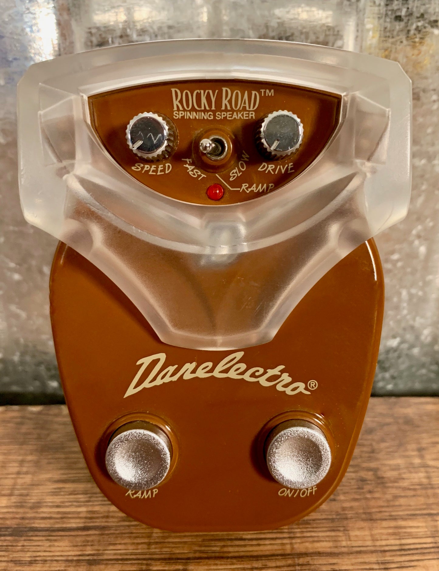Danelectro Food Series DJ-20 Rocky Road Spinning Speaker Guitar Effect Pedal Used