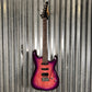 Musi Capricorn Fusion HSS Superstrat Cranberry Guitar #0243 Used