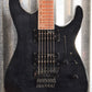 ESP LTD M-200FM See Thru Black Flame Top Guitar LM200FMSTBLK #0472