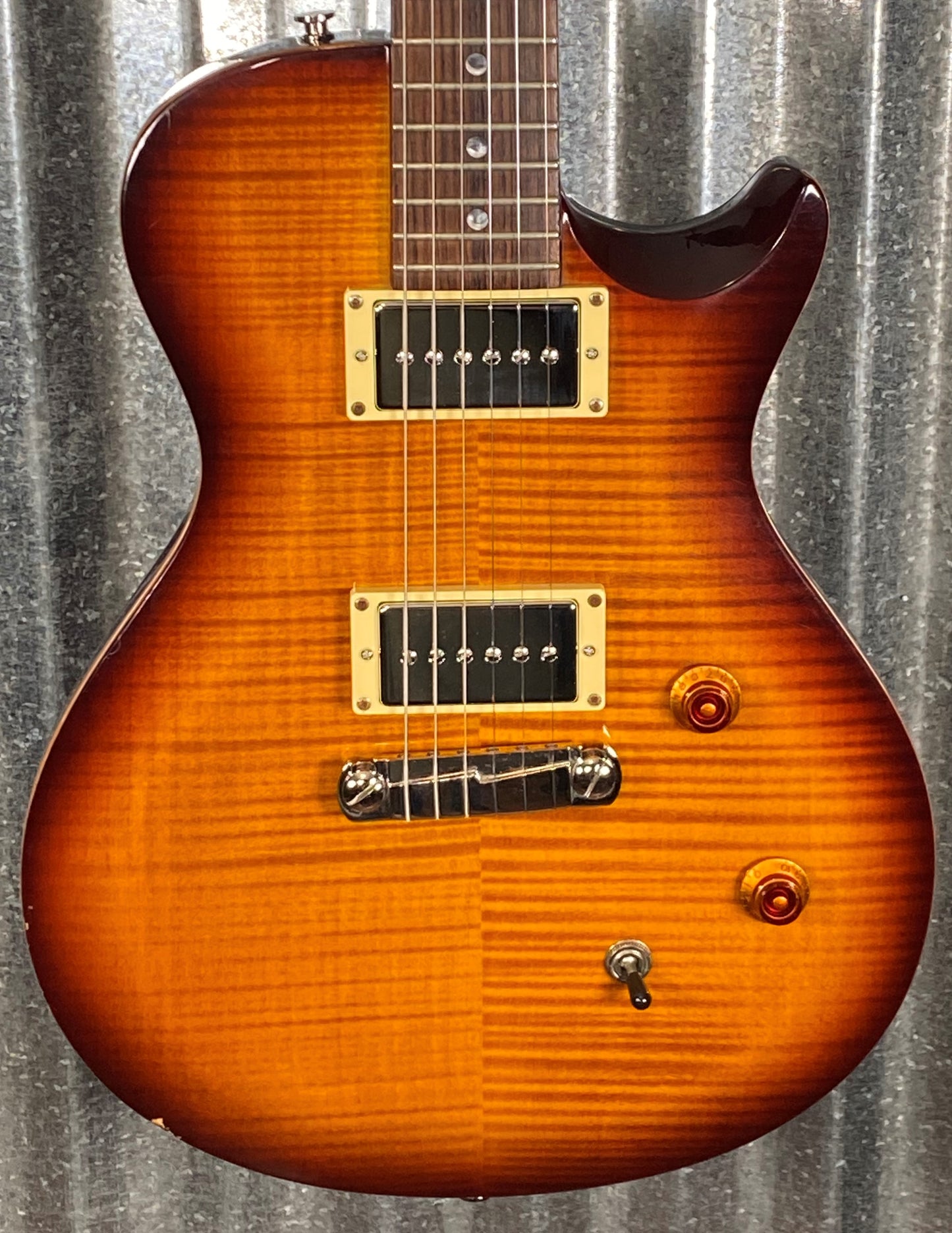 PRS Paul Reed Smith SE 2007 Singlecut Tobacco Sunburst Phat Cat Guitar & Bag #1773 Used