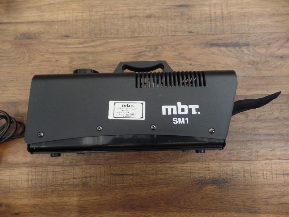 MBT Lighting SM1 Li'l Snow Blower Snow Machine with Remote Used