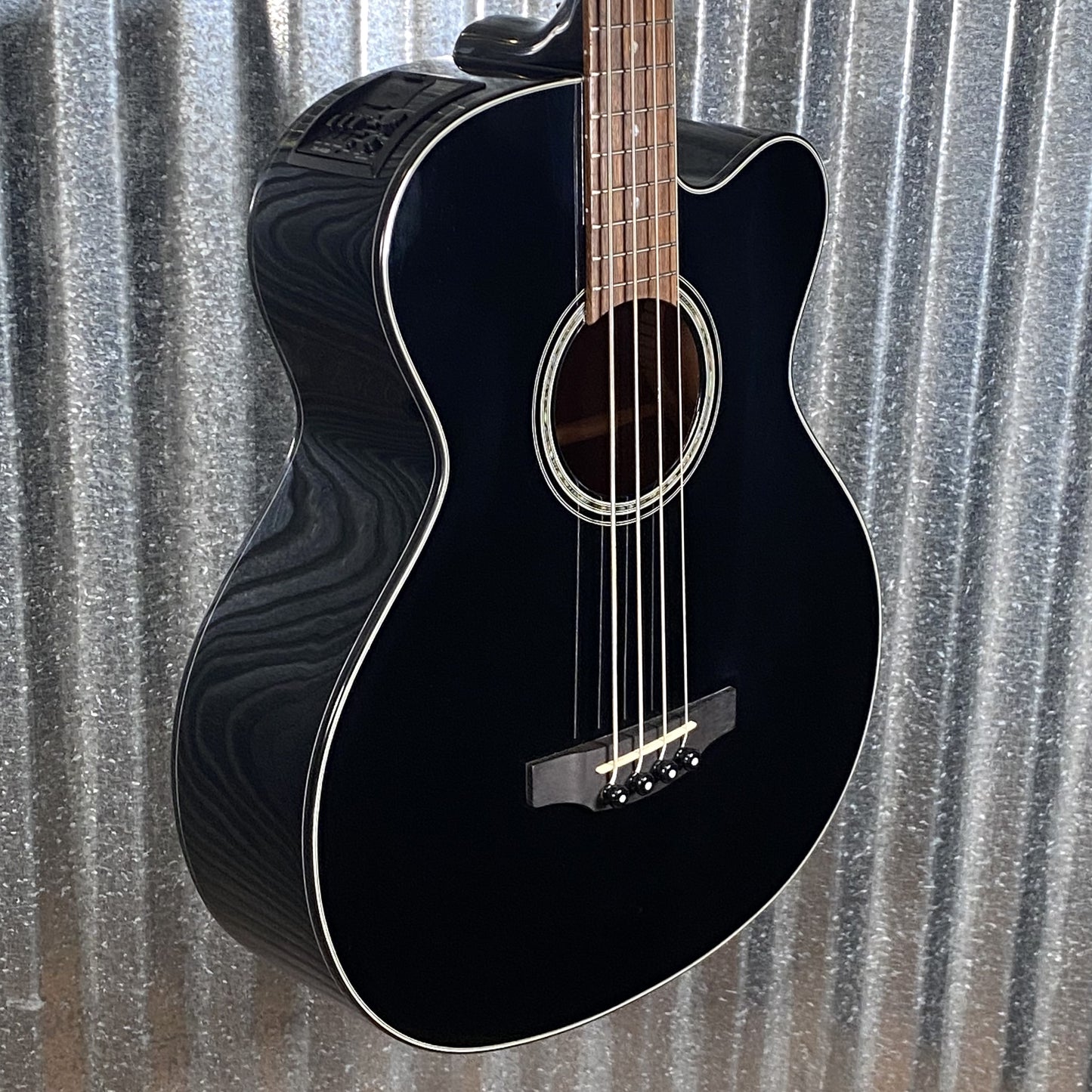 Takamine GB30CE BLK 4 String Acoustic Electric Bass Black #2394 Used