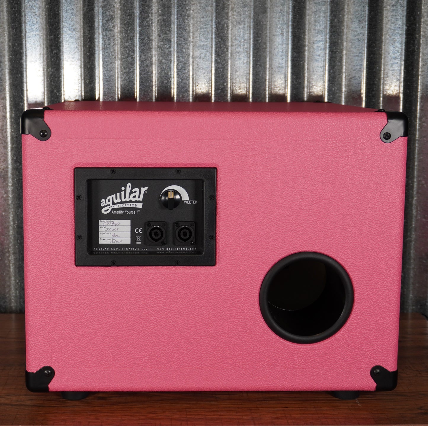 Aguilar SL112 Limited Edition Pink 8 Ohm 1x12" Bass Amplifier Speaker Cabinet
