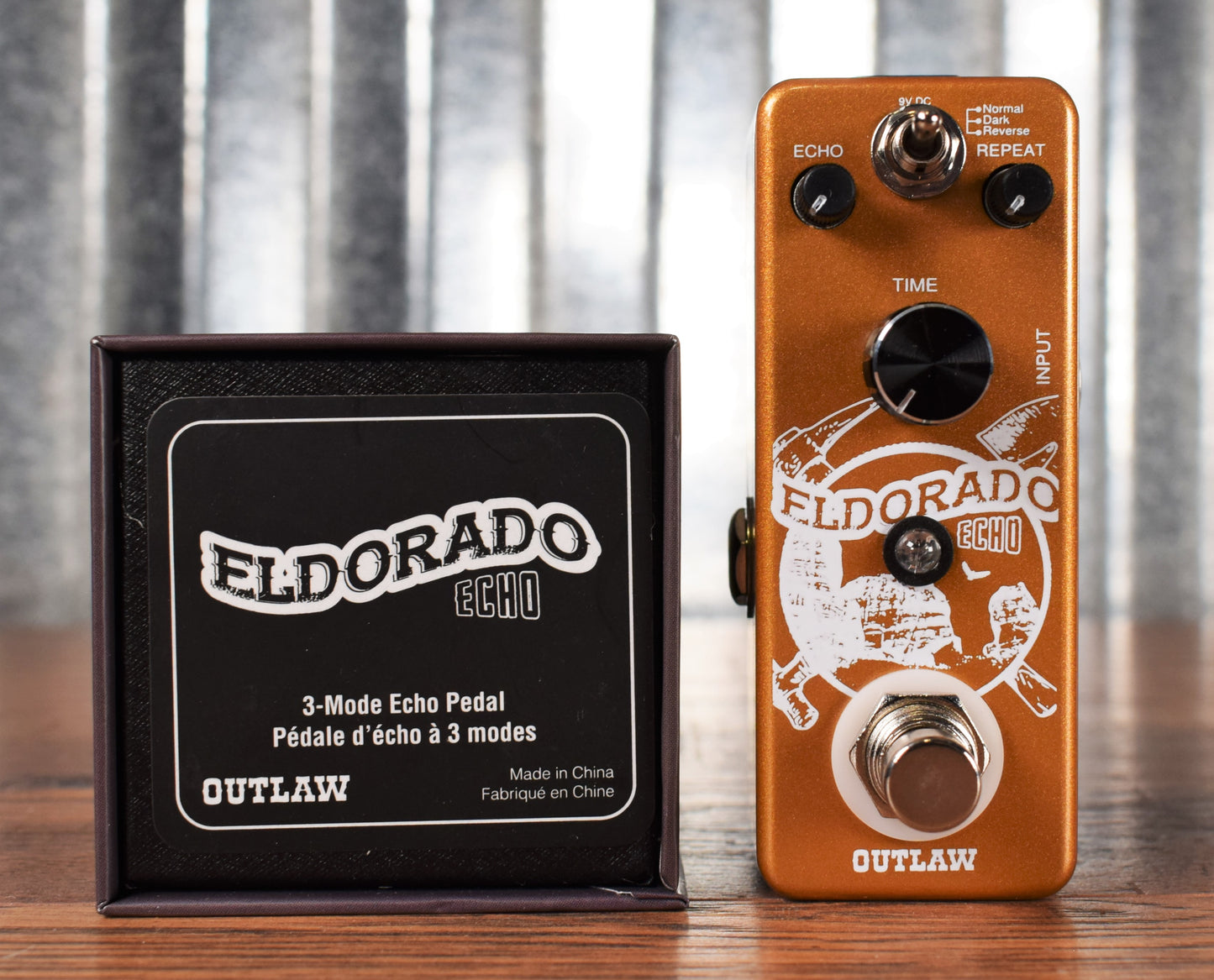Outlaw Effects Eldorado 3 Mode Echo Guitar Effect Pedal