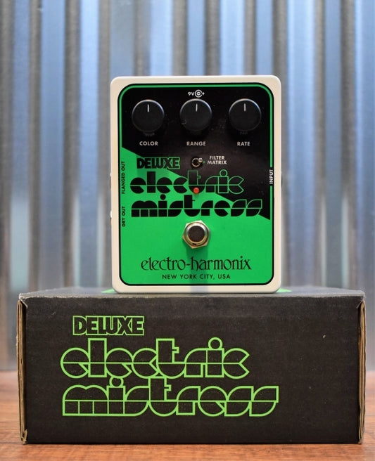 Electro-Harmonix EHX Deluxe Electric Mistress Analog Flanger Guitar Effect Pedal