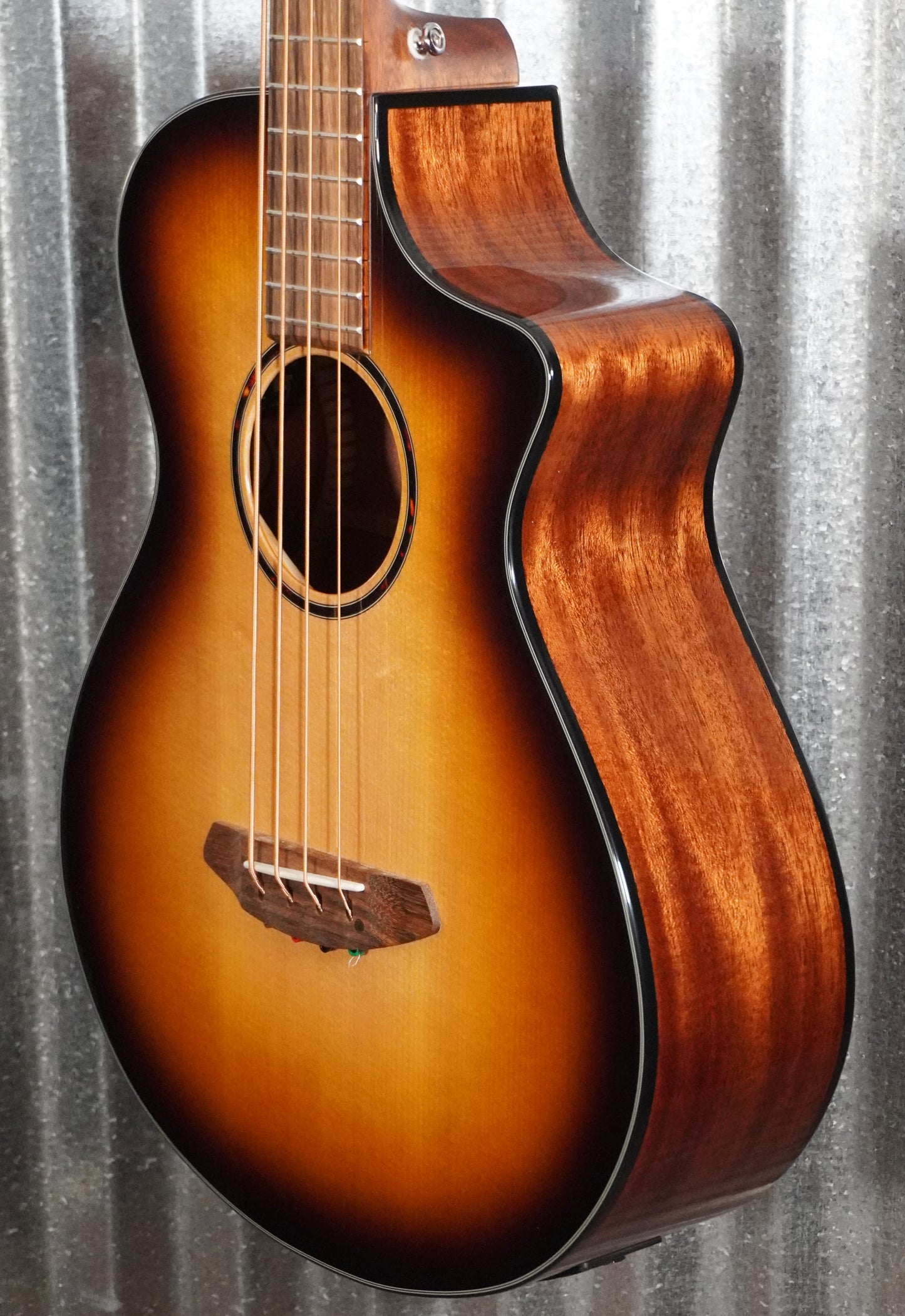 Breedlove Discovery S Concert Edgeburst Acoustic Electric Bass CE Sitka #2826