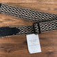 Levy's MSSC80-BLK/WHT 2" Heavy-weight Cotton Guitar Strap Black White