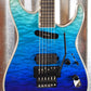 ESP LTD MH-1000 Violet Shadow Fade Seymour Duncan Guitar MH1000HSQMVSHFD #1652 Demo