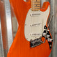 G&L Guitars USA Fullerton Deluxe Skyhawk Clear Orange Guitar & Case 2019 #5115