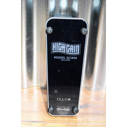 Dunlop GCB80 High Gain Volume Guitar Effect Pedal B Stock