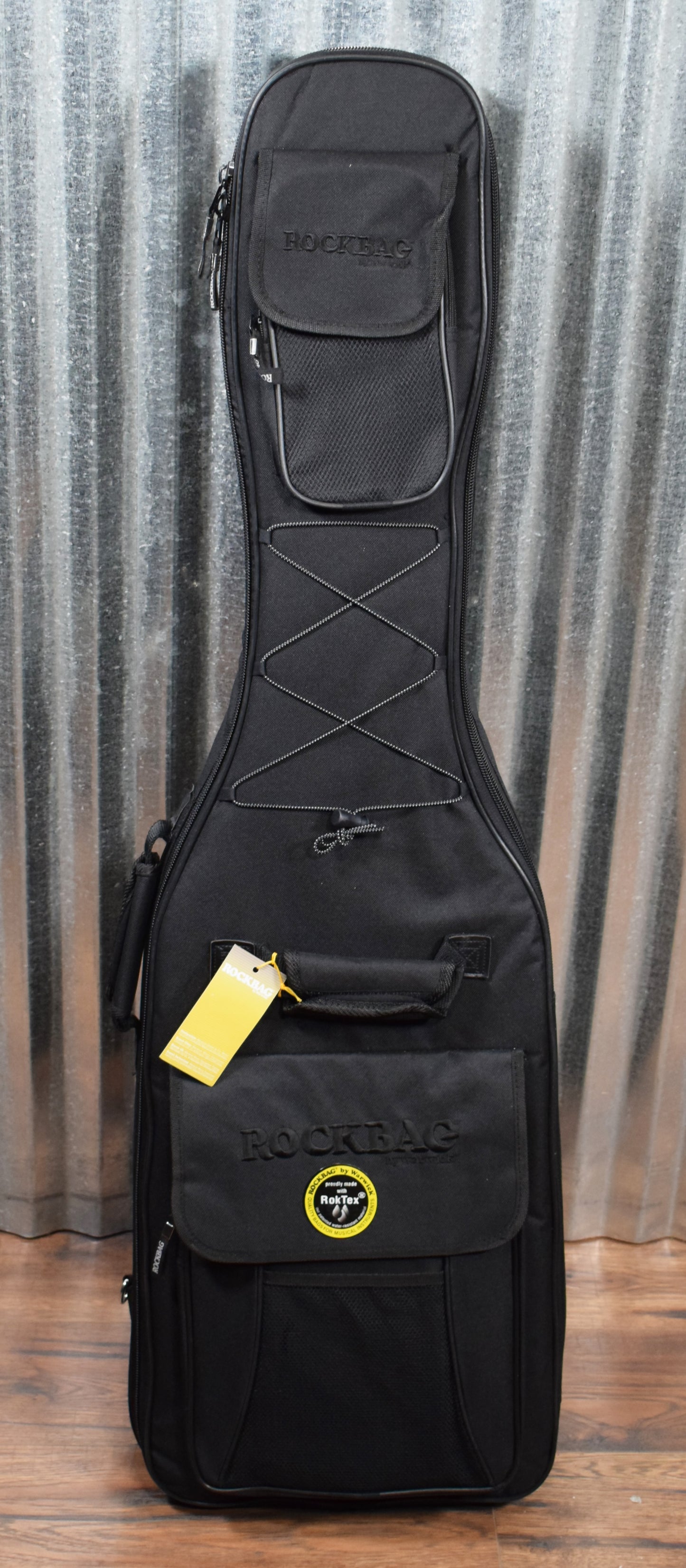 Warwick German Pro Series Corvette Standard Nirvana Black 5 String Bass & Bag #7819