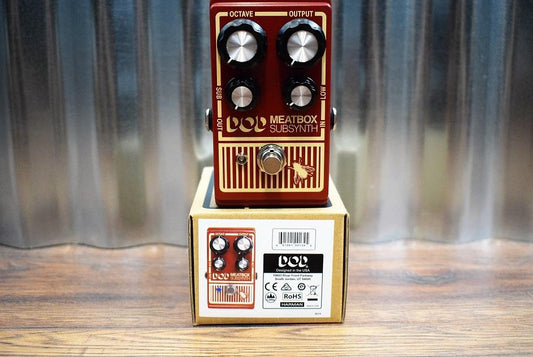 DOD Meatbox Octave Sub Synth Bass Tone Generator Guitar Effect Pedal