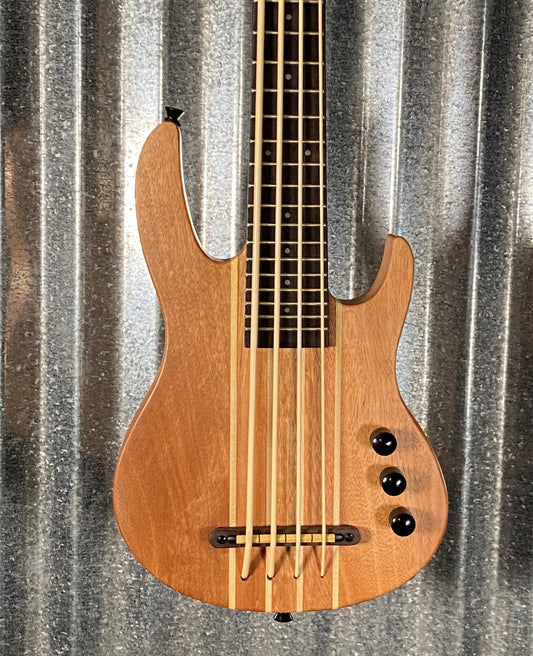 Smiger EUB-01M-NL Neck Through Electric Ukulele Bass Natural #0002