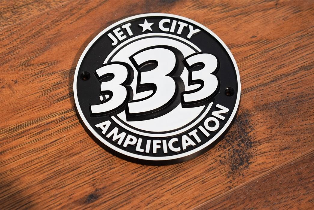 Jet City Amplification 333 Round Logo Badge