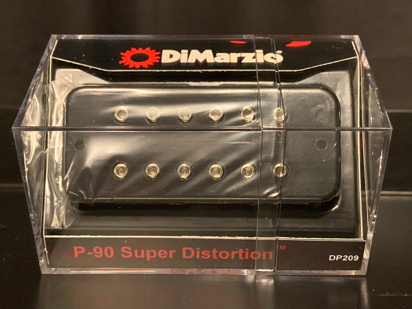 DiMarzio DP209 P90 Super Distortion Guitar Pickup DP209BK Black