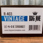 Big Joe Stomp Box Analog Vintage R-403 Raw Series Overdrive Guitar Effects Pedal