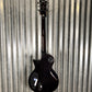 ESP LTD EC-1000 Piezo Bridge Quilt Top See Through Black Guitar & Case #2442 B Stock