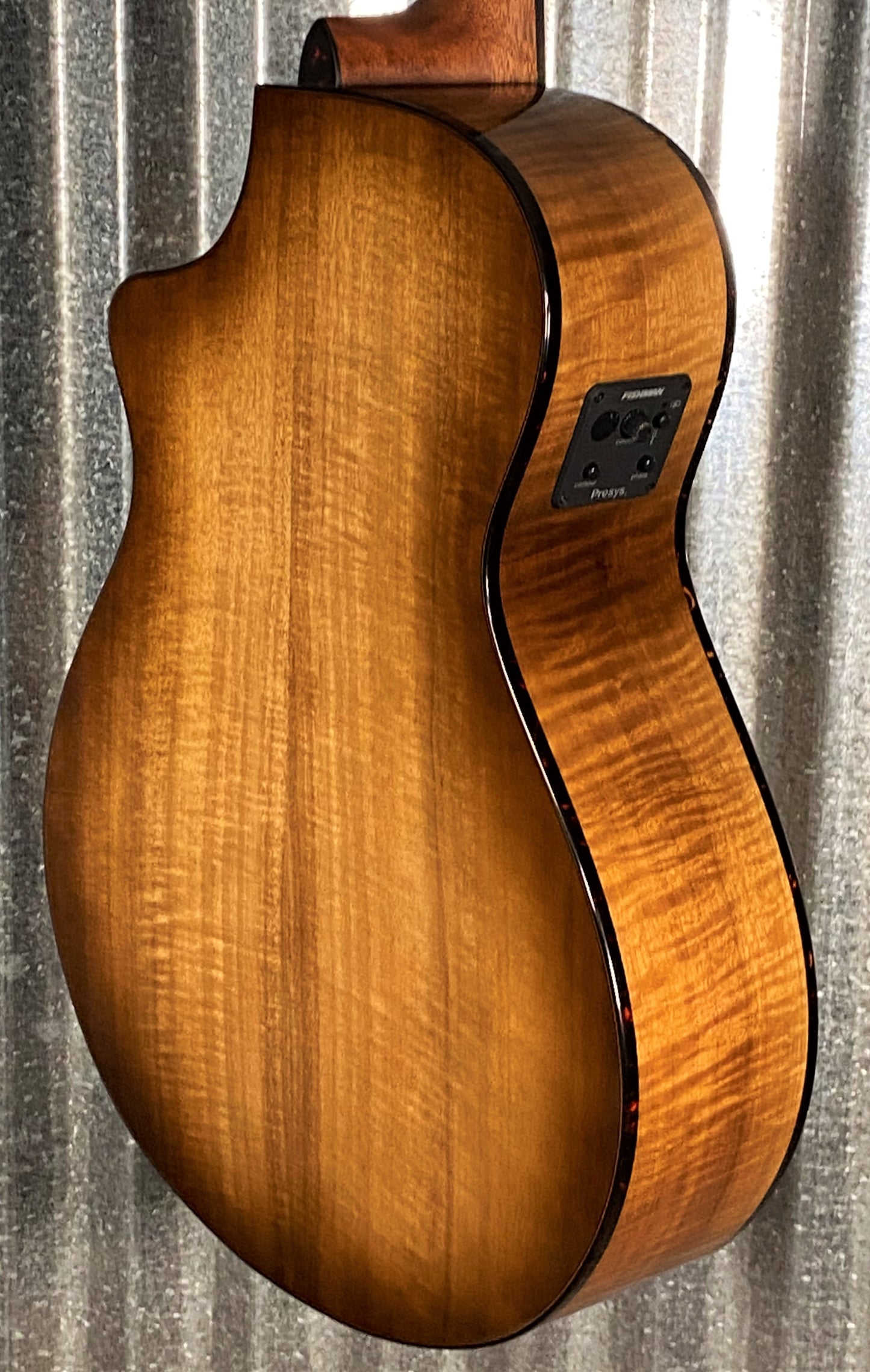 Breedlove Pursuit Exotic S Concert CE Amber 12 String Myrtlewood Acoustic Electric Guitar #5255