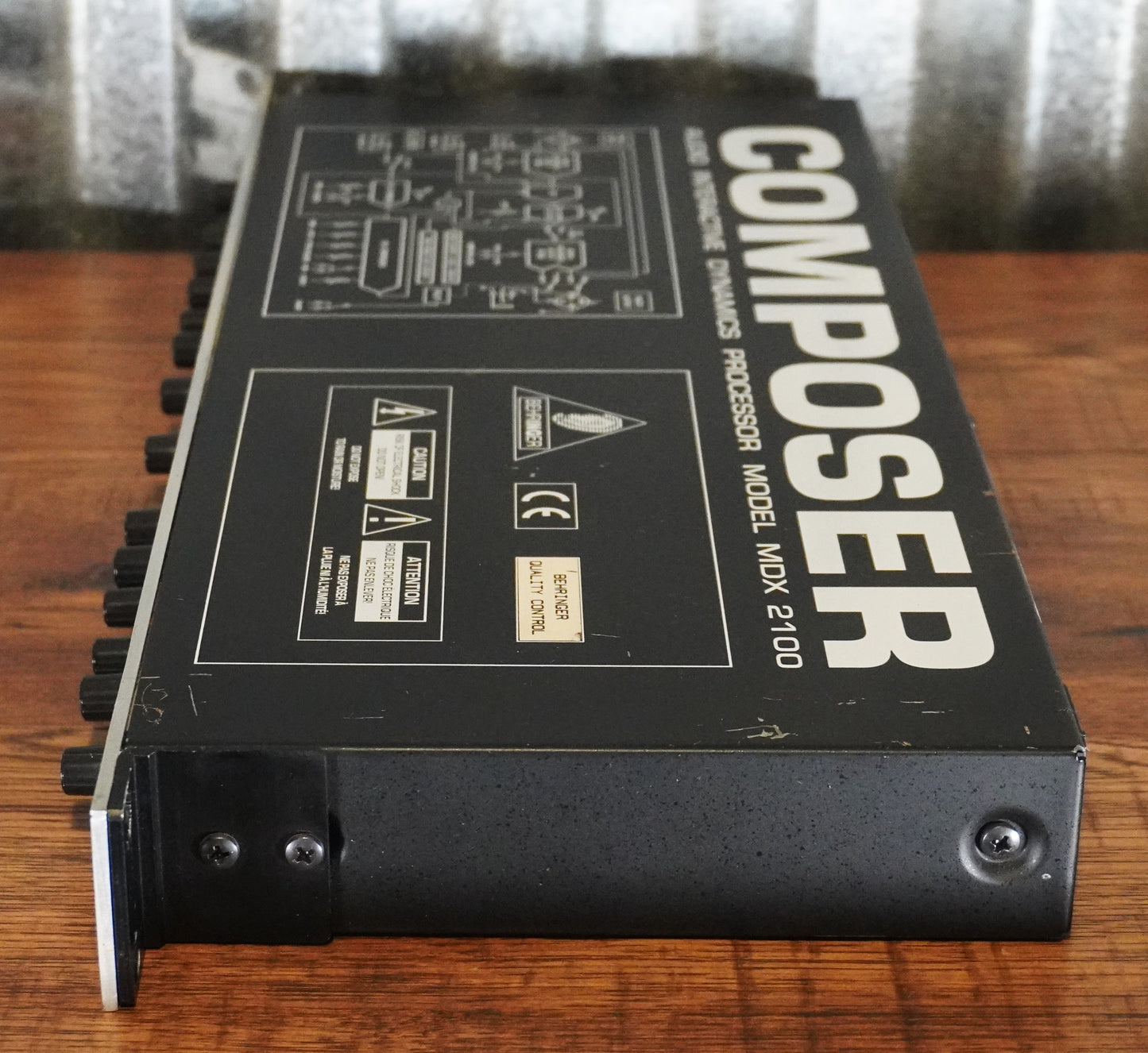 Behringer Composer MDX2100 2-Channel Compressor/Limiter/Expander/Gate Rackmount Used