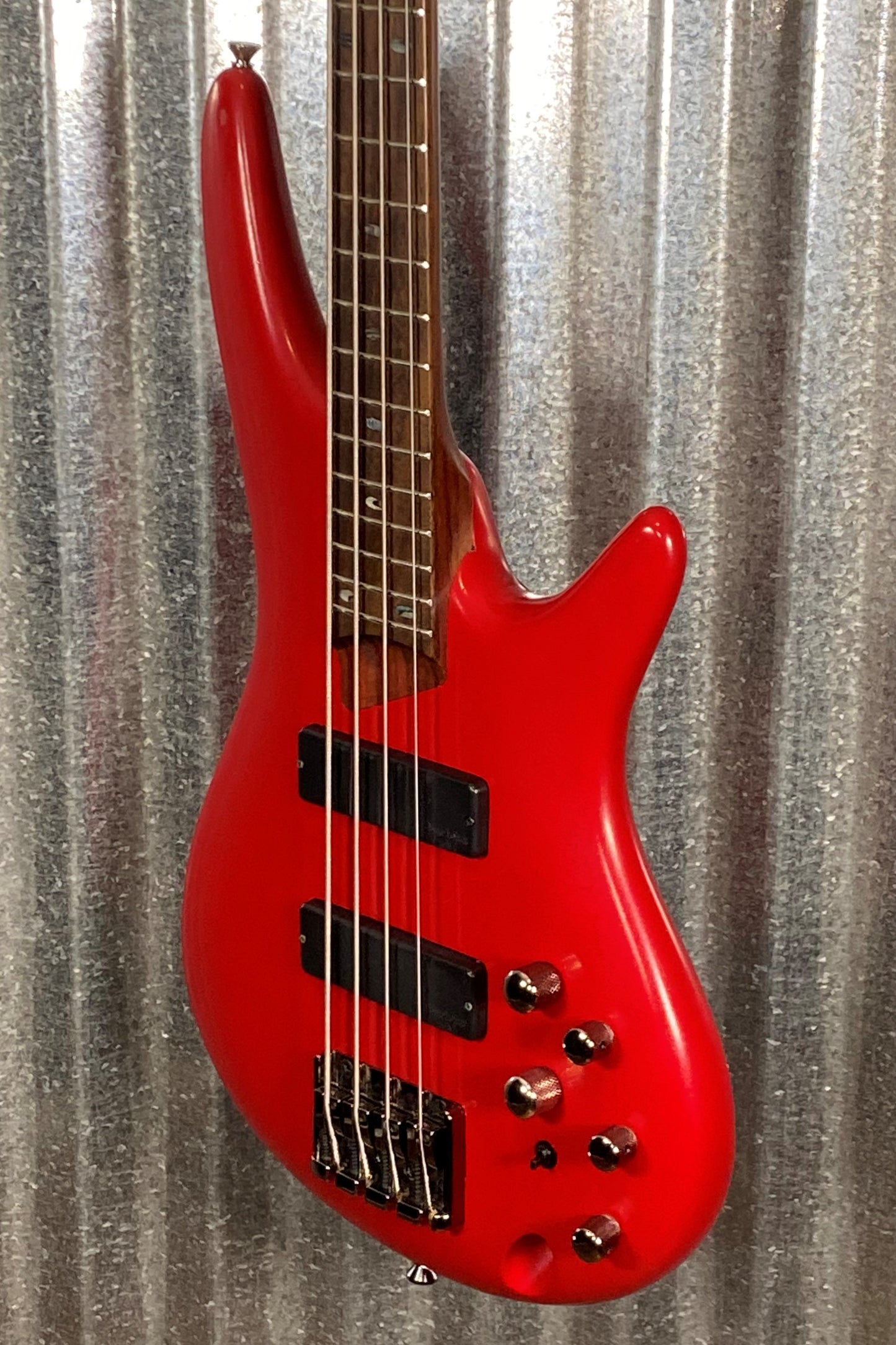 Ibanez Soundgear SR500 4 String Active Bass Red #0994 Used