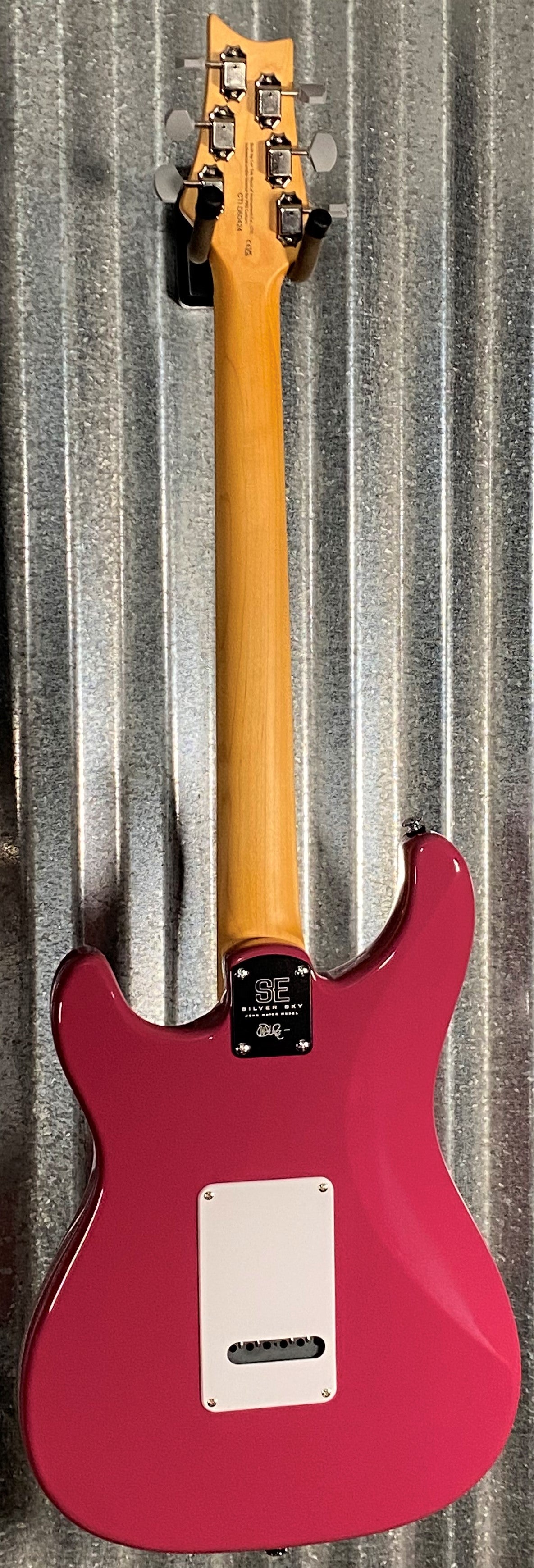 PRS Paul Reed Smith SE Silver Sky Dragon Fruit Guitar & Bag #0424