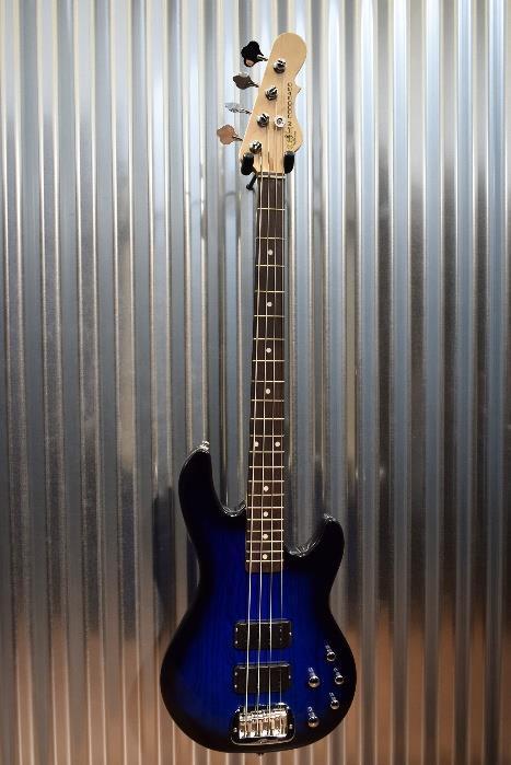 G&L Tribute M-2000 4 String Bass Blueburst 3 Band Active EQ - M2000  #8105
