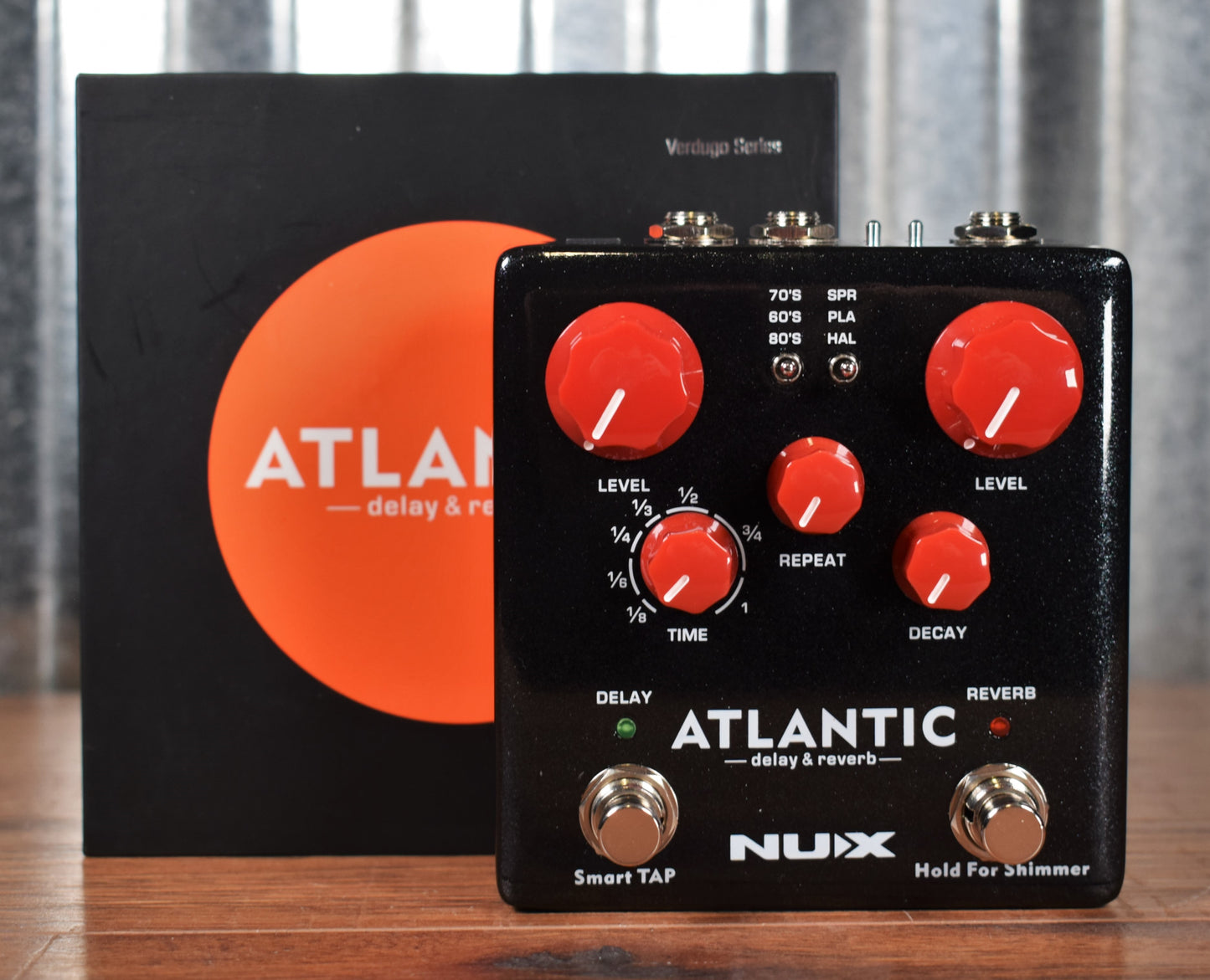 NUX NDR-5 Atlantic Delay & Reverb Guitar Effect Pedal