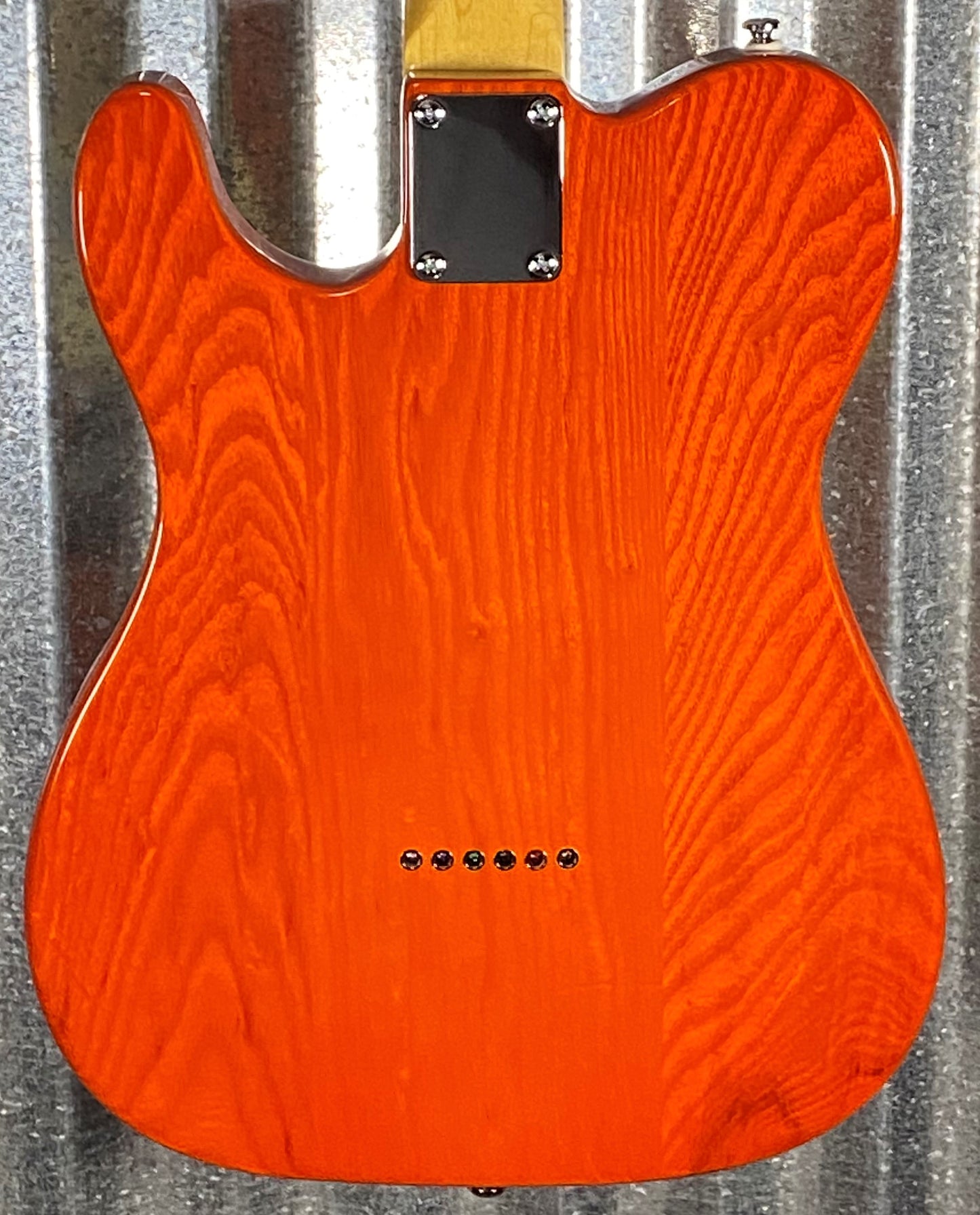 G&L Tribute ASAT Classic Bluesboy Semi Hollow Clear Orange Guitar #3939 Used