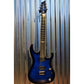 Washburn Parallaxe PXMTR-20 Trevor Rabin YES Flame Trans Blue Guitar & Case #033