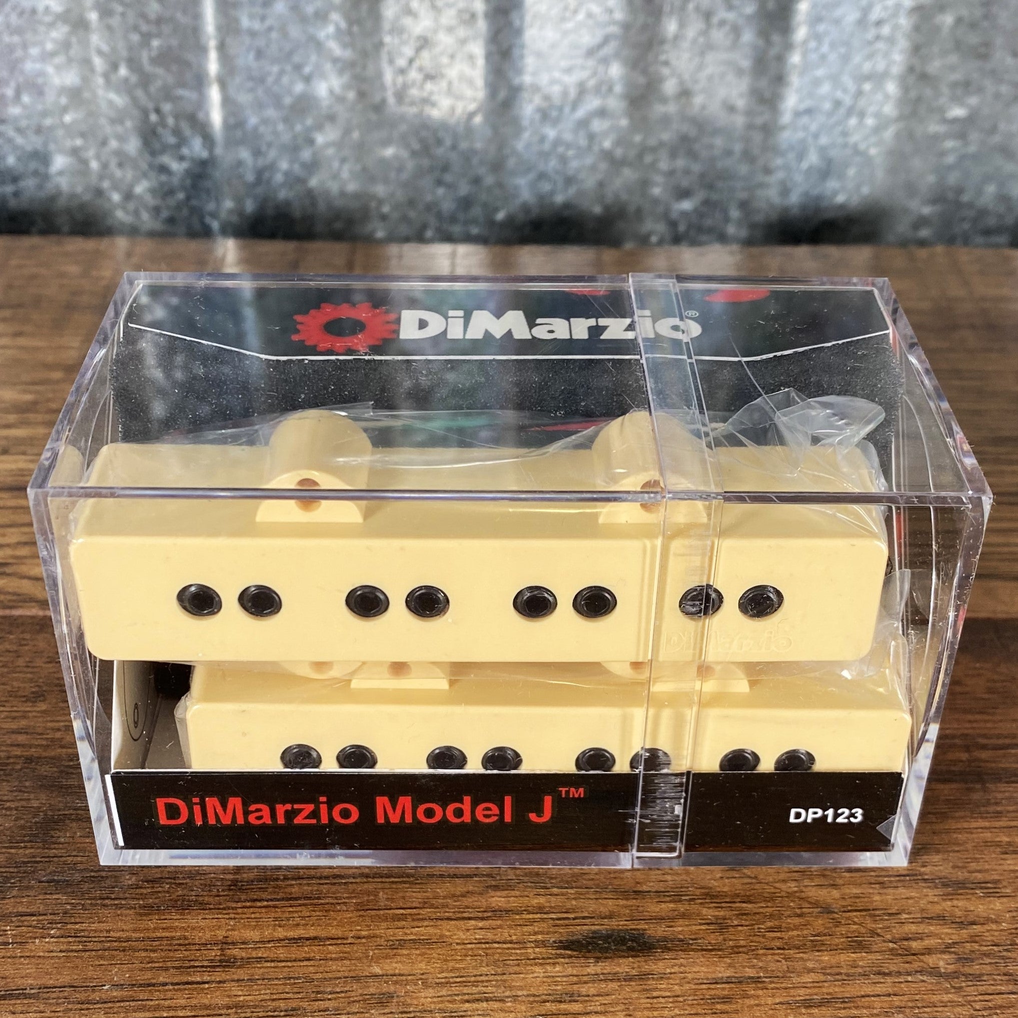 DiMarzio DP123 Model J Bass Pickup Set Cream