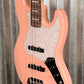 G&L USA JB Shell Pink 4 String Bass & Case #8200