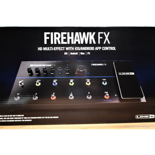 Line 6 Firehawk FX HD Multi Effect Modeling Guitar Processor Pedal