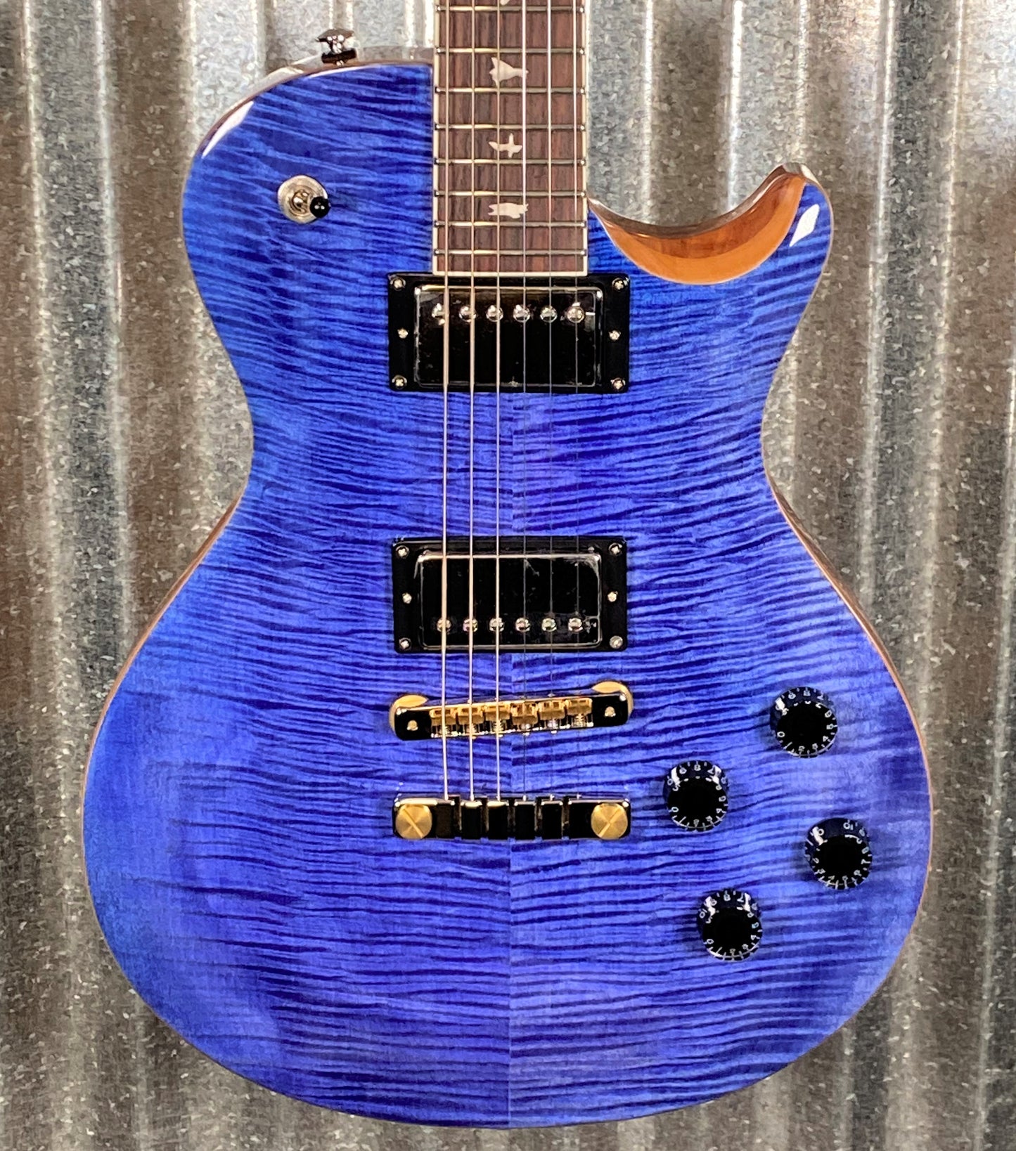 PRS Paul Reed Smith SE McCarty 594 Singlecut Faded Blue Guitar & Bag #9975