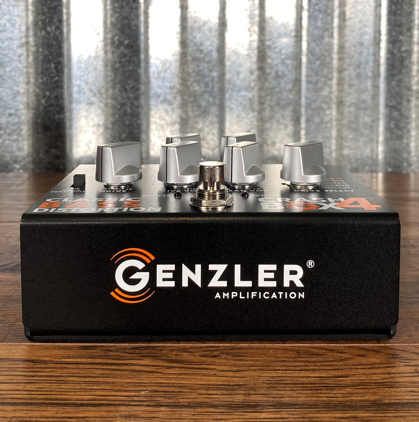 Genzler Amplification CB-4 Crash Box 4 Mode Classic Bass Distortion Effect Pedal