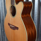 Takamine TSF40C NEX Santa Fe Natural Acoustic Electric Guitar & Case Blem #0295