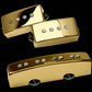 DiMarzio DP306G Sixties PJ Pair Precision Jazz Bass  Pickup Set Gold