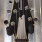 Ibanez IC300 Iceman Mirror Wrap Black Guitar & Case #3852 Used