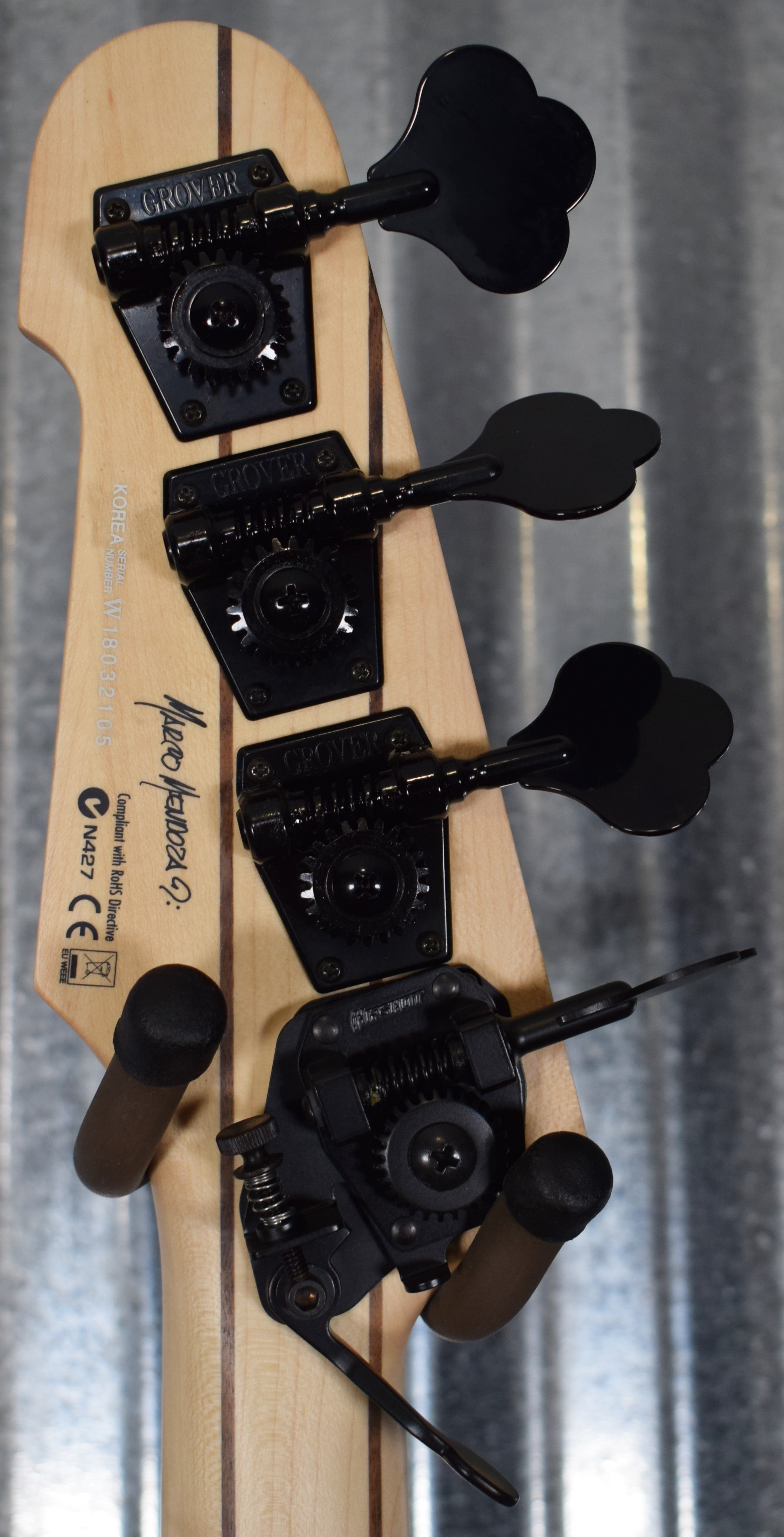 ESP LTD MM-4FM Marco Mendoza 4 String Bass See Thru Black ESP LTD MM-4FM Marco Mendoza 4 String Bass See Thru Black