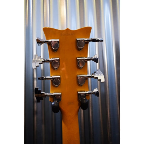 Hagstrom Guitars H8-II 8 String Wild Cherry Transparent Short Scale Bass & Gig Bag #0662