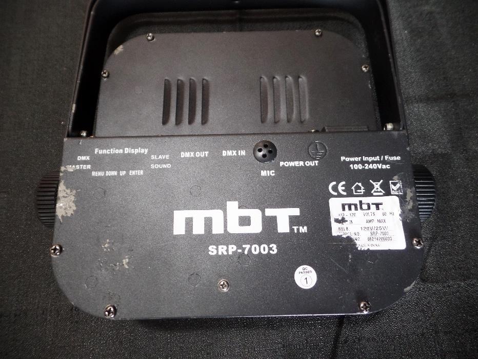 MBT Lighting SRT-7003 LED DMX DJ Multi Color Stage Light