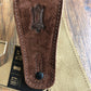Levy's MS26-BRN 2.5" Adjustable Suede Leather Guitar & Bass Strap Brown