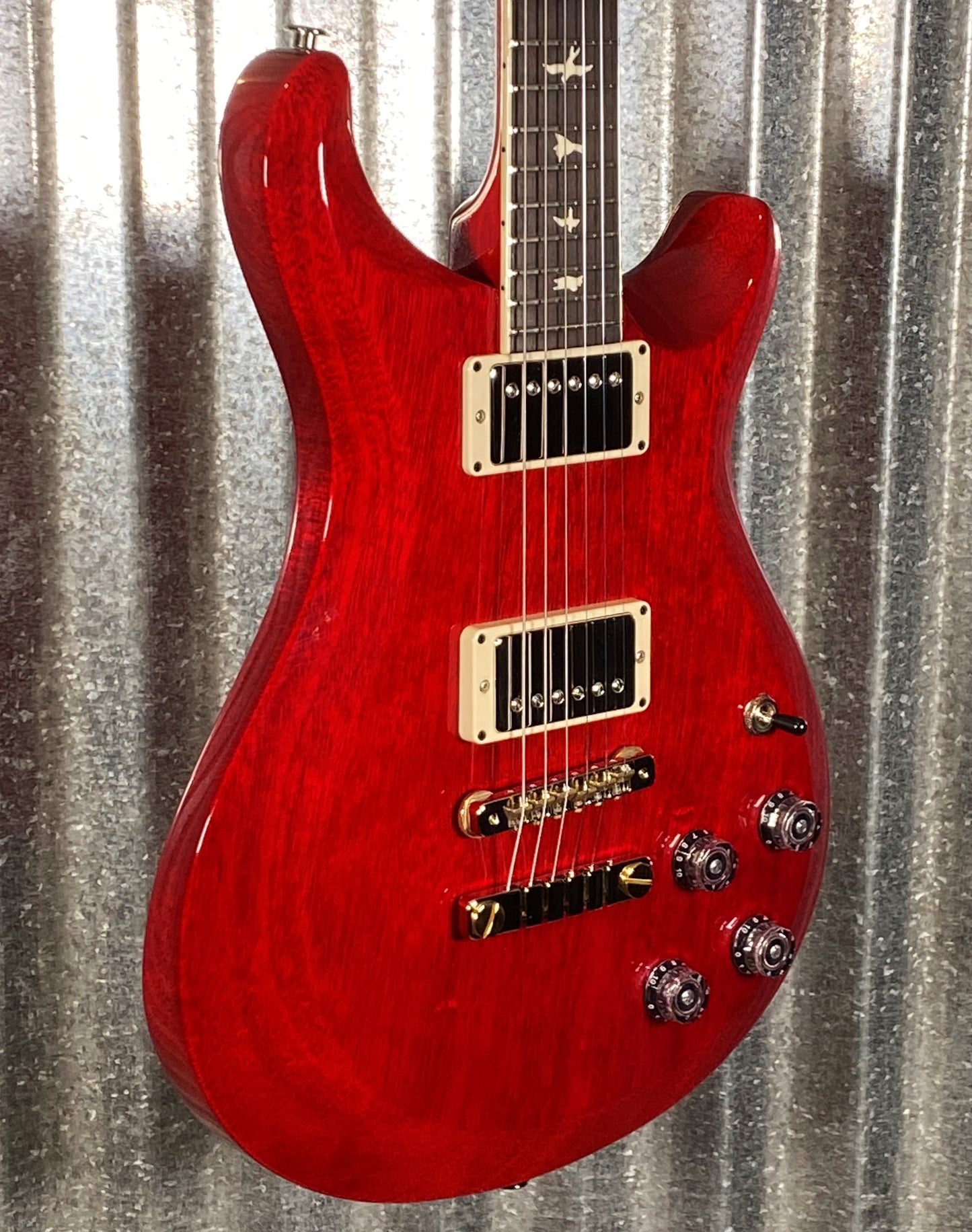 PRS USA S2 McCarty Thinline 594 Vintage Cherry Guitar & Gig Bag #5323