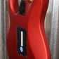 ESP LTD SN-200FR Black Cherry Metallic Satin Floyd Guitar LSN200FRMBCMS Blem #0833