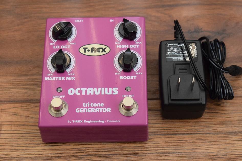 T-Rex Engineering Octavius Octave Electric Guitar Effect Pedal Demo #545