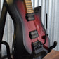 Kiesel Guitars Z6X Zeus Blood Red Blackburst Headless Guitar & Bag #7123 Used