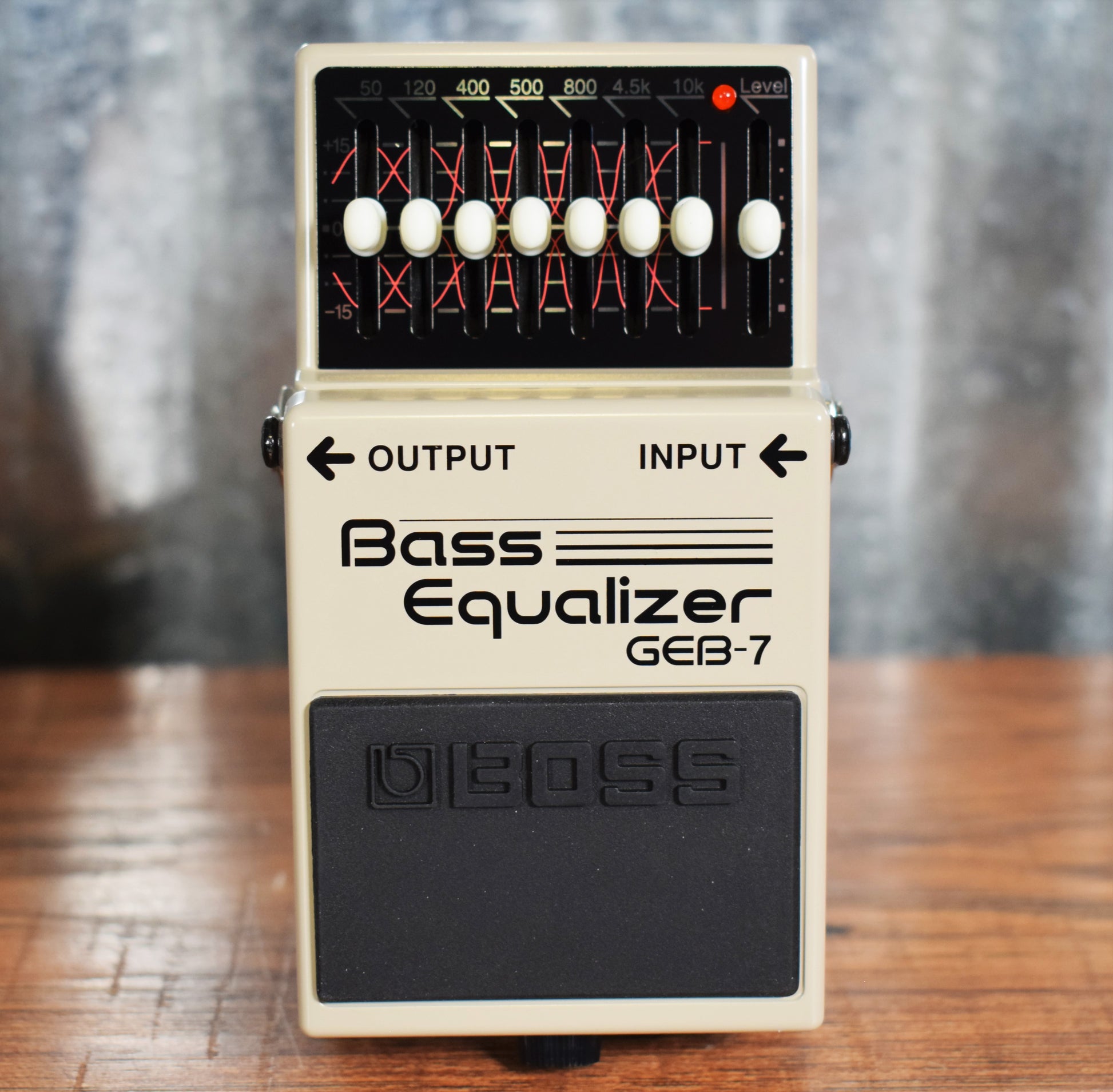 boss geb-7 bass equalizer pedal Boss GEB-7 Bass Seven Band Graphic Equalizer Effect Pedal – Specialty Traders