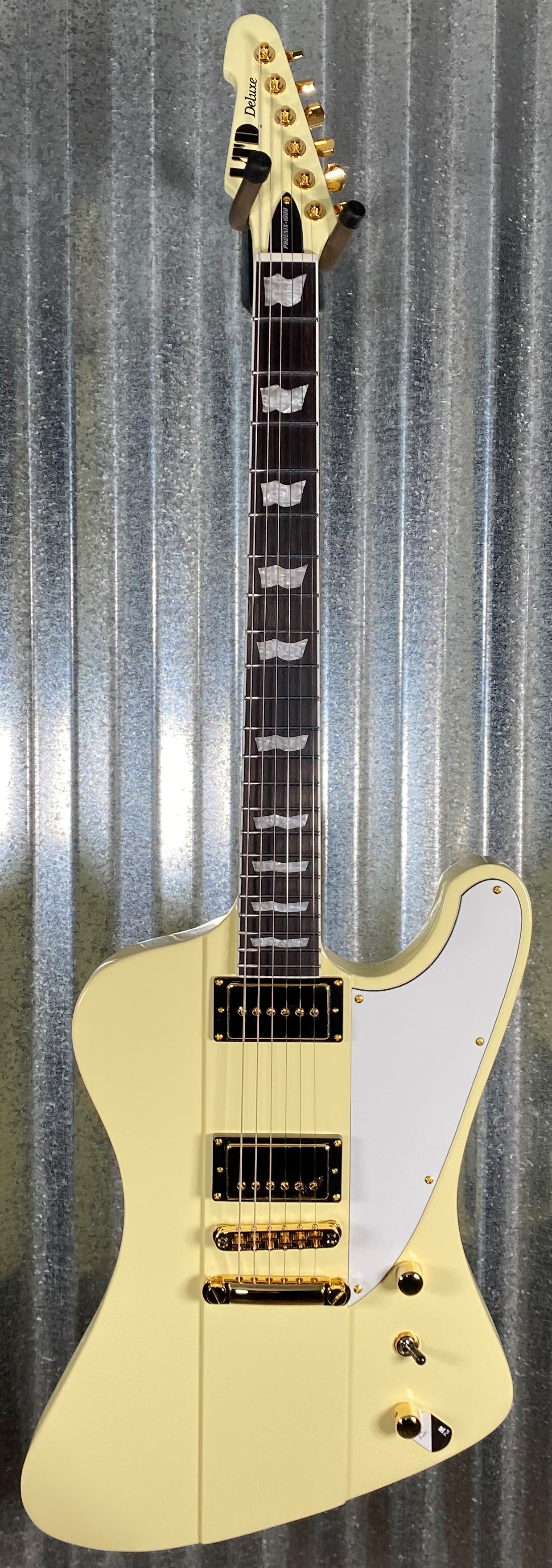 ESP LTD Phoenix-1000 Vintage White Guitar LPHOENIX1000VW #1672